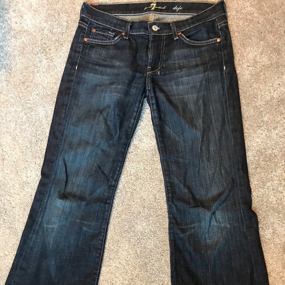 Seven dark wash jeans